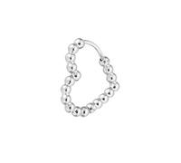 Mono Orecchino Donna Marlù 33OR0129 a cuore 1,8 cm trama con sfere