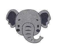 Mono-Quick Toppa termoadesiva 0626x – Testa di animali: scimmia, giraffa, elefante, alpaca, koala
