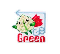 Mono-Quick 14156 RECYCL-PATCH Go Green - Toppa termoadesiva in bottiglie di PET riciclate