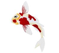 Mono Quick 16001 Koi - Toppa termoadesiva da applicare con ferro da stiro, motivo: pesce
