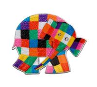 Mono-Quick Elmer 1805 toppe da applicare con ferro da stiro, elefante (18052 Elmer lateralmente)