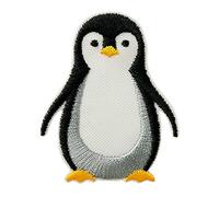 Mono Quick Recyccpatch, toppa termoadesiva, Iron on Patch, in bottiglie PET riciclate THINK GREEN (12020 Pinguino)