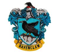 Mono Quick - Toppa da applicare con ferro da stiro, motivo: case di Hogwarts della saga di Harry Potter, a scelta tra Grifondoro, Serpeverde, Tassorosso e Corvonero (18067 - Corvonero)