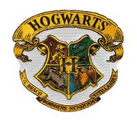 Mono Quick - Toppa da applicare con ferro da stiro, motivo: case di Hogwarts della saga di Harry Potter, a scelta tra Grifondoro, Serpeverde, Tassorosso e Corvonero (18069 - Hogwarts)