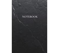 Mono Slate Notebook: Premium Black Dot Grid Journal (6×9): Minimal, modern, stone-texture dotted notebook for writing, planning, and creative notes.