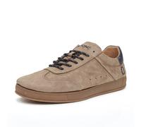 Mono Way Sneakers Basse In Pelle Marrone - Uomo Scarpe Sneakers