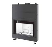 Monoblocco a legna Caminetti Montegrappa LIGHT 02N 13kW a CONVEZIONE NATURALE