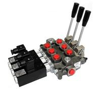 Monoblocco Valvola, 3 Banca, 1/2 Bsp , 90 L / Minuto Doppio Agendo Motor Bobina,