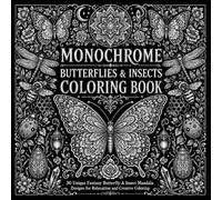 Monochrome Birds & Feathers Coloring Book: 30 Elegant Bird & Feather Designs for Relaxation and Creative Coloring