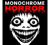 Monochrome Horror Coloring Book: A Spooky and Creepy One Color Coloring Book for Adults Featuring Dark Gothic Art and Macabre Nightmares for Stress Relief