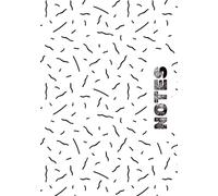 Monochrome Journal: Minimalist Black & White Lined Notebook - A5, 100 Pages