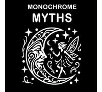 Monochrome Myths: A One Pen Coloring Book of World Folklore, Fairy Tales, and Timeless Fables: Bold black-and-white linocut art inspired by the stories, lessons, and legends that shaped us