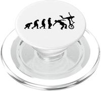 Monociclo monociclo ciclismo Acrobazie Bicicletta Circo Monociclo PopSockets PopGrip per MagSafe