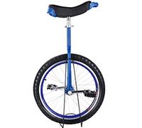 monociclo, Monociclo da 24/20/18/16 pollici, monociclo for adulti, con cerchio in lega, pneumatico extra spesso, sedile regolabile, for sport all'aria aperta, fitness, esercizi, salute(Blue,24inches)