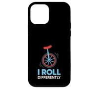 Monociclo Rider Una Ruota Circo Equilibrio Sport Estremo Umorismo Custodia per iPhone 12 mini