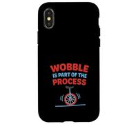 Monociclo Rider Una Ruota Circo Equilibrio Sport Estremo Umorismo Custodia per iPhone X/XS