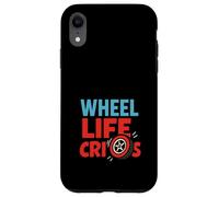 Monociclo Rider Una Ruota Circo Equilibrio Sport Estremo Umorismo Custodia per iPhone XR