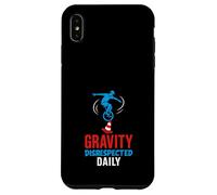 Monociclo Rider Una Ruota Circo Equilibrio Sport Estremo Umorismo Custodia per iPhone XS Max