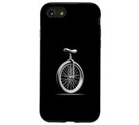 Monociclo Rider Una Ruota Equilibrio Circo Bicicletta Unicyclist Custodia per iPhone SE (2020) / 7/8