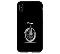 Monociclo Rider Una Ruota Equilibrio Circo Bicicletta Unicyclist Custodia per iPhone XS Max