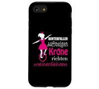 Monociclo - Unicycling - Corona - Principessa Custodia per iPhone SE (2020) / 7/8