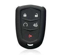Monocitic - Cover per Chiave Auto in Silicone Cover per Telecomando - Adatto per Cadillac SRX SLS CTS XT5 XT6 ATS-L CT6 XTS XT4 Escalade Corvette C7 SRX GMT900 ATS