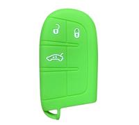Monocitic - Cover per Chiave Auto in Silicone Cover per Telecomando - Adatto per Chrysler 300C Adatto per Dodge JCUV Challenger Charger Journey Adatto per Jeep Compass Grand Cherokee