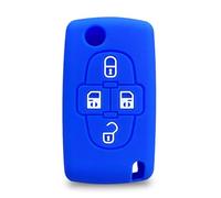 Monocitic - Cover per Chiave Auto in Silicone Cover per Telecomando - Adatto per Peugeot 1007 807 Lancia Phedra