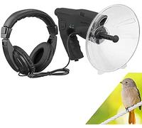 Monocolo con microfono parabolico portatile, amplificatore monoculare con ingrandimento dell'orecchio bionico X8 monoculare, dispositivo digitale per osservazione e ascolto della natura