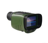 Monocolo digitale NV, con illuminatore a infrarossi e display IPS da 2,0 pollici, per caccia, pesca notturna, campeggio, escursionismo, ecc., 170 x 75 x 65 mm (verde)