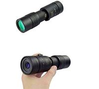 Monocolo impermeabile antiappannamento con supporto per smartphone e treppiede per birdwatching/caccia/campeggio/viaggio/escursioni, telescopio monoculare con zoom super teleobiettivo 4K 10 -