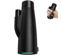Monocolo piccolo per adulti ad alta potenza, compatto monoculare per smartphone, telescopio portatile con treppiede per bird watching, campeggio, viaggi