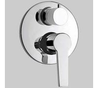 MONOCOMANDO DOCCIA INCASSO CON DEVIATORE LE MANS Cromo Rubinetteria Paini