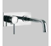 MONOCOMANDO LAVABO A MURO DISCO Cromo RubinetteriaPaini