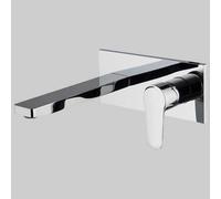 MONOCOMANDO LAVABO A PARETE SERIE 22 - Bocca cm 154 Cromo