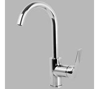 MONOCOMANDO LAVABO A PONTE LEVA CHIUSA SERIE 4 Cromo Rubinetteria Frattini