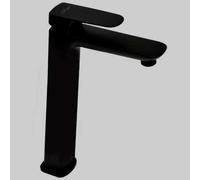 MONOCOMANDO LAVABO ALTO NOVE - Nero senza scarico