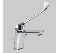 MONOCOMANDO LAVABO LEVA CLINICA SERIE 4 Cromo Rubinetteria Frattini
