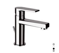 MONOCOMANDO LAVABO MEDIO LINEA ARTIC Nero Opaco Rubinetteria Mariani Artic