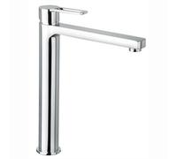 MONOCOMANDO LAVABO PROLUNGATO SENZA PILETTA LINEA RINGO Cromo