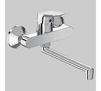 MONOCOMANDO LAVELLO A PARETE BASE - Cromo
