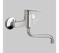 MONOCOMANDO LAVELLO A PARETE LOGOS Cromo Rubinetteria Monocomando Mamoli