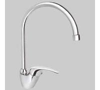 MONOCOMANDO LAVELLO BOCCA A PONTE BRASILE Cromo Rubinetteria Cucina Ideal Star