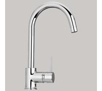 MONOCOMANDO LAVELLO BOCCA ALTA DISCO Cromo RubinetteriaPaini