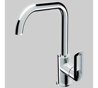 MONOCOMANDO LAVELLO BOCCA ALTA NEVA Cromo RubinetteriaEurorama