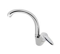 Monocomando Lavello Monoforo Canna Alta Como - Cromo