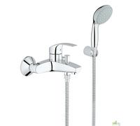 MONOCOMANDO RUBINETTO COMPLETO MISCELTATORE VASCA DOCCIA GROHE EUROSMART NEW