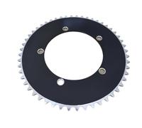 Monocorona MTB 130 BCD Corona for Bicicletta a Scatto Fisso Pista ciclabile Ruota di Catena Anello for Catena Fixie Single Speed 44T 46T 48T 50T 52T 53T 1/8" Corona Bici (Color : 130BCD 42T)