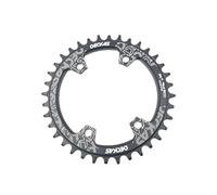 Monocorona MTB 96BCD Corona MTB Mountain BCD 96 Bici Bicicletta 32T 34T 36T 38T Guarnitura Piastra Dente Corona Bici (Color : 38T Black)