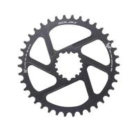Monocorona MTB Corona 30T/32T/34T/36T/38T Corona MTB Offset 0mm/3mm/6mm Ruota dentata for Bicicletta Corona Bici (Color : 3 Degree 38T)